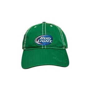 Bud Light St. Patrick’s Day Hat Adjustable Green Shamrock Clover K-Products